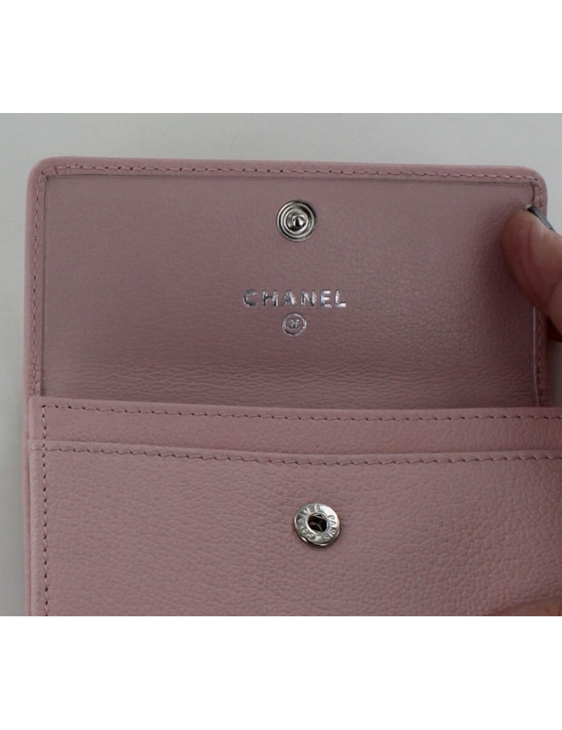 Porte monnaie CHANEL rose