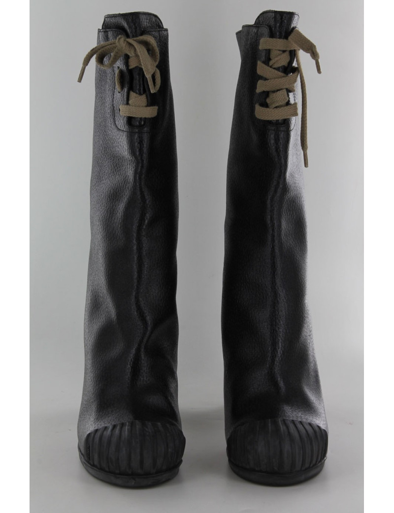 boots FENDI noires