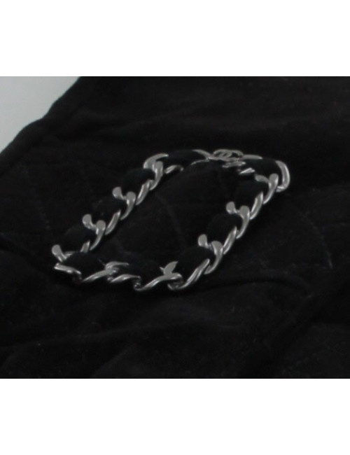 gants CHANEL mi-longs noirs  T7