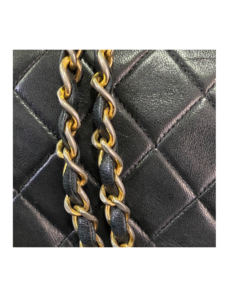 Sac Timeless CHANEL Vintage noir