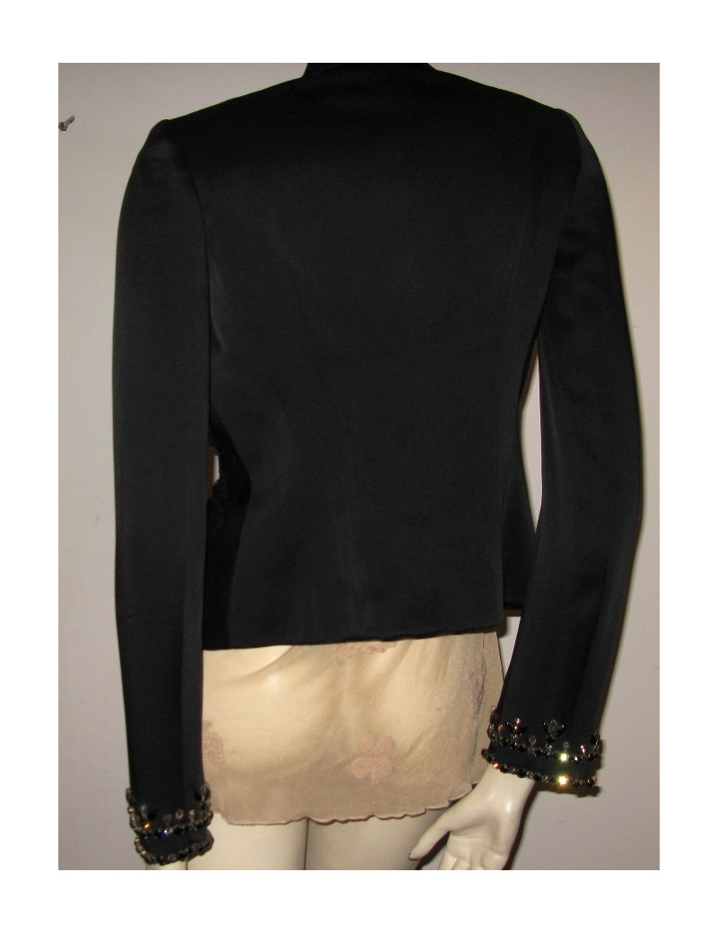 CHRISTIAN DIOR pleated black jacket