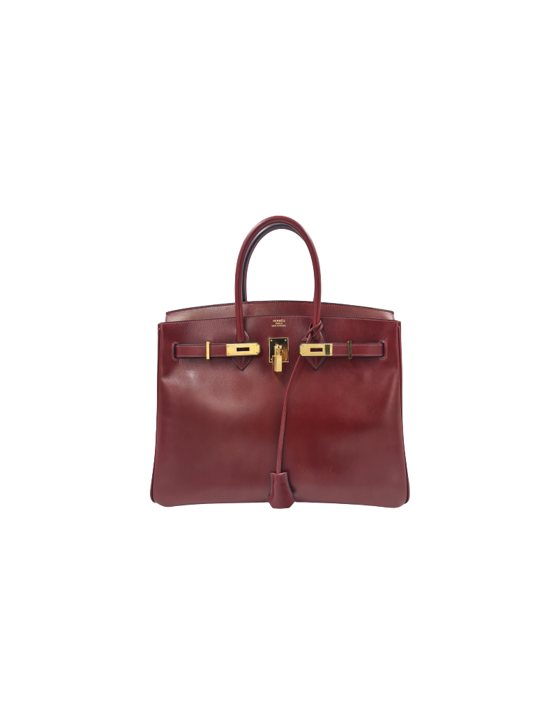 Birkin 35 HERMES Box rouge H