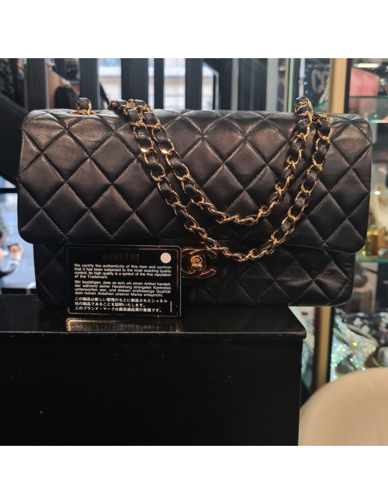 Sac classique CHANEL noir
