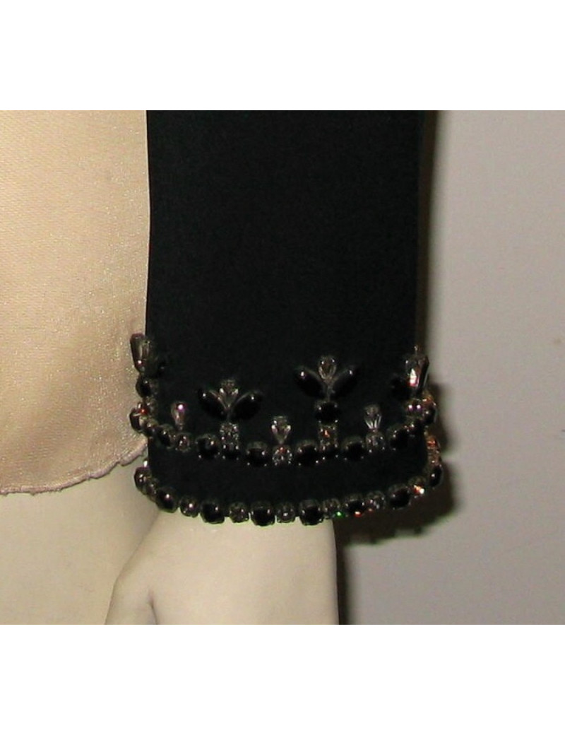 CHRISTIAN DIOR pleated black jacket