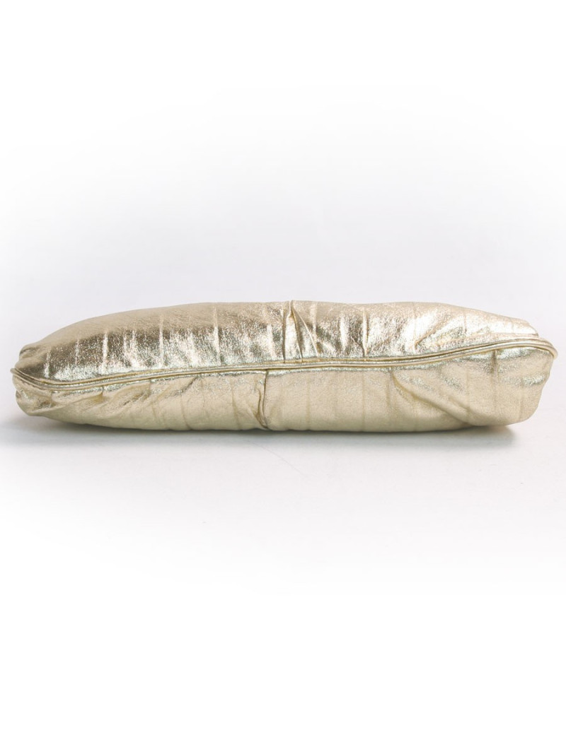 Pochette VALENTINO en cuir doré