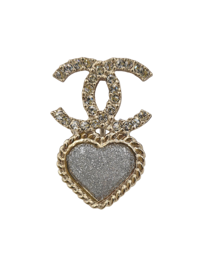 Clips CHANEL cœur étoile 