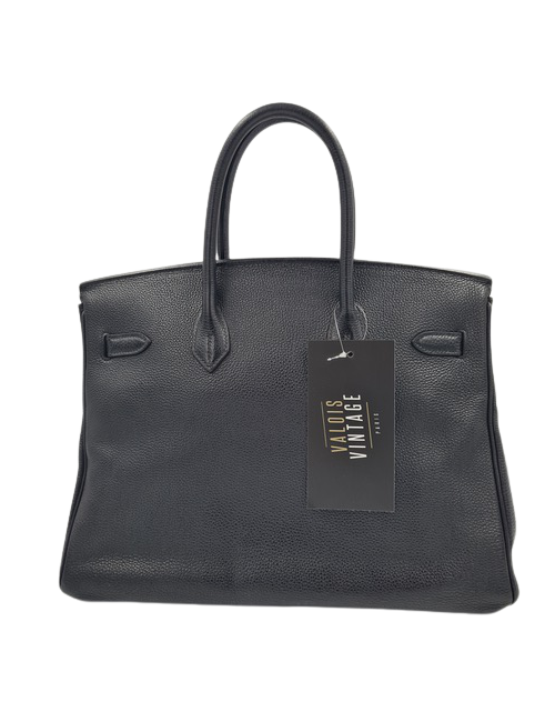 Birkin 35 HERMES veau Fjord noir