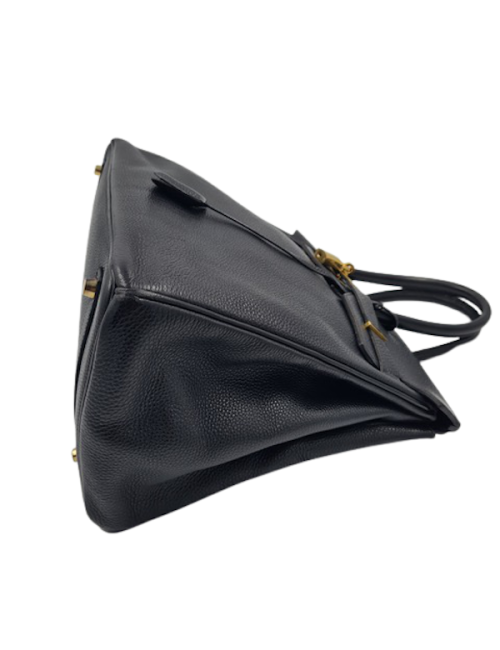 Birkin 35 HERMES veau Fjord noir