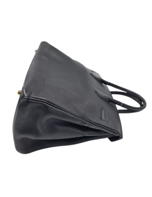 Birkin 35 HERMES veau Fjord noir