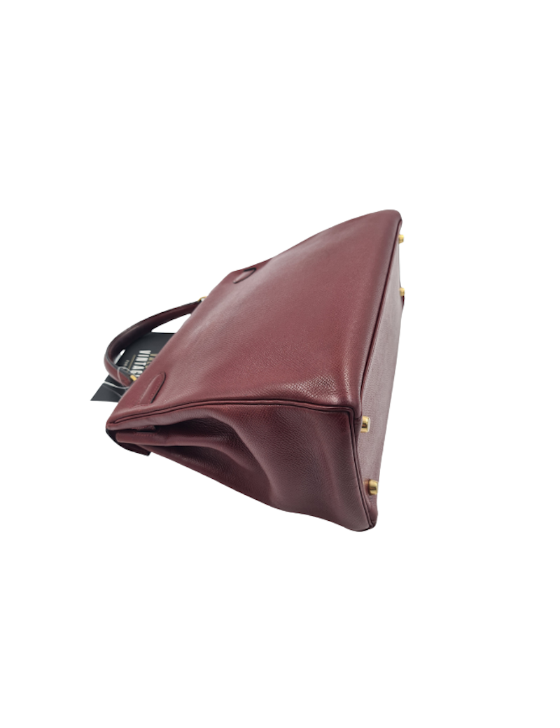Kelly 32 HERMES rouge H grainé