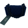 CHANEL Timeless Blue Terrycloth Bag