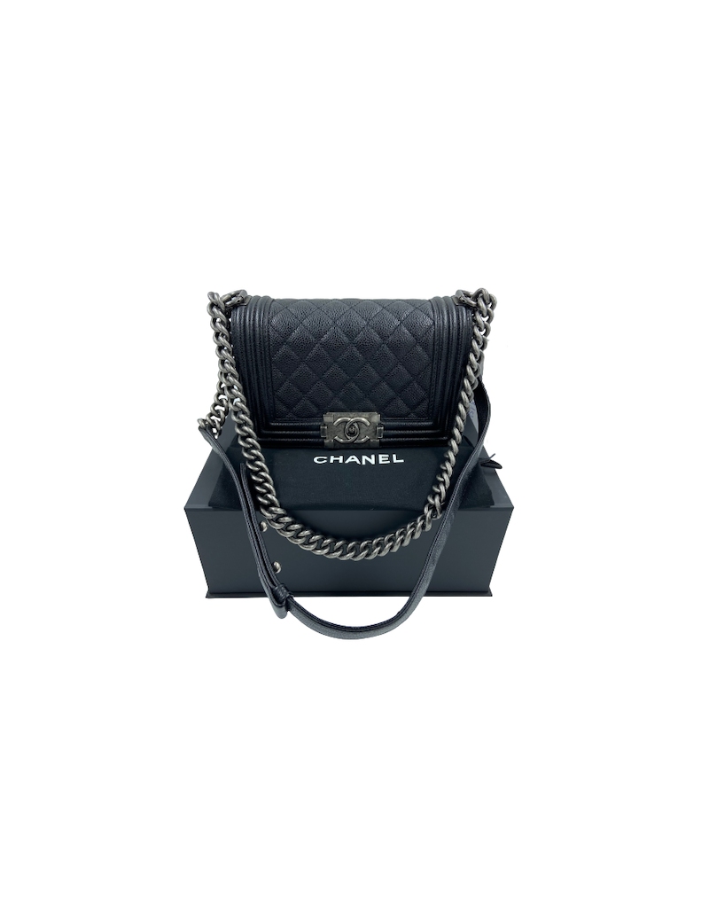 Mini Boy CHANEL noir