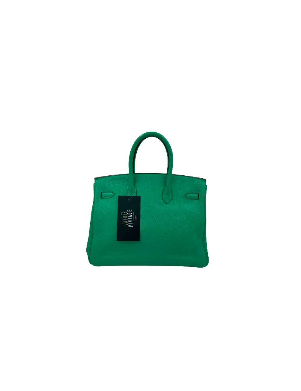 Birkin 35 vert bambou