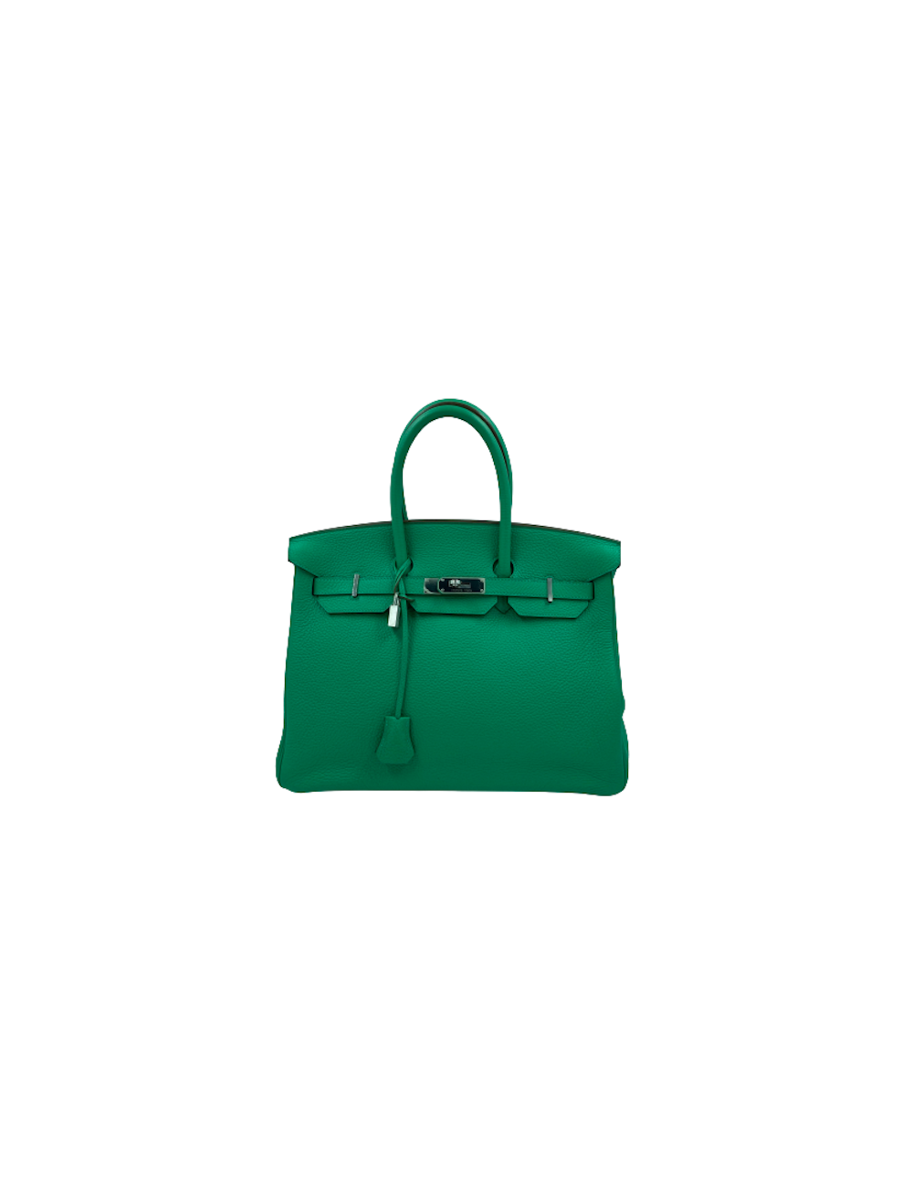 Birkin 35 vert bambou