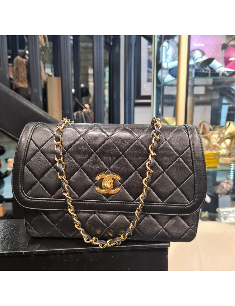 Sac CHANEL vintage et son portefeuille