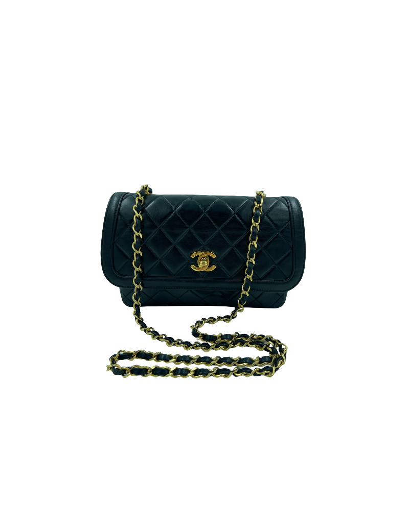 Sac CHANEL vintage et son portefeuille