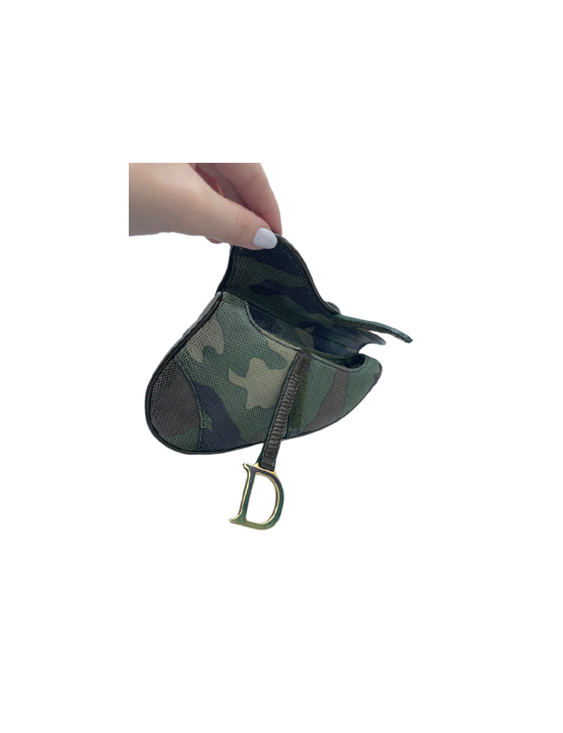 Banane saddle Dior camouflage