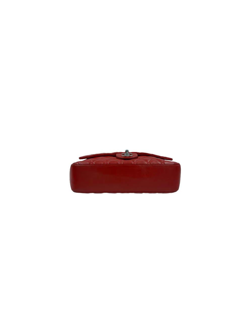Sac Timeless CHANEL cuir d'agneau rouge
