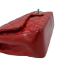 CHANEL Timeless bag in red lambskin Leather