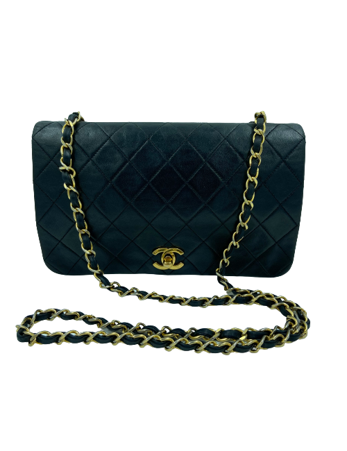 Sac CHANEL matelasse noir Vintage