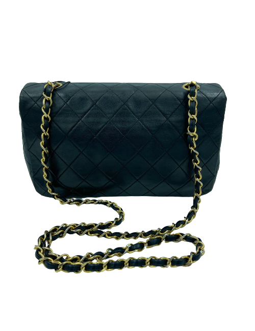 Sac CHANEL matelasse noir Vintage