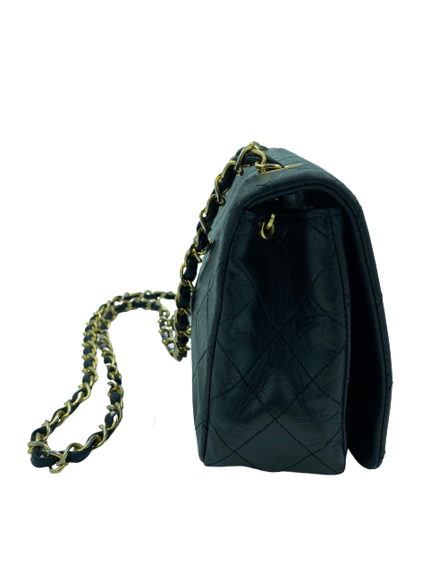 Sac CHANEL matelasse noir Vintage
