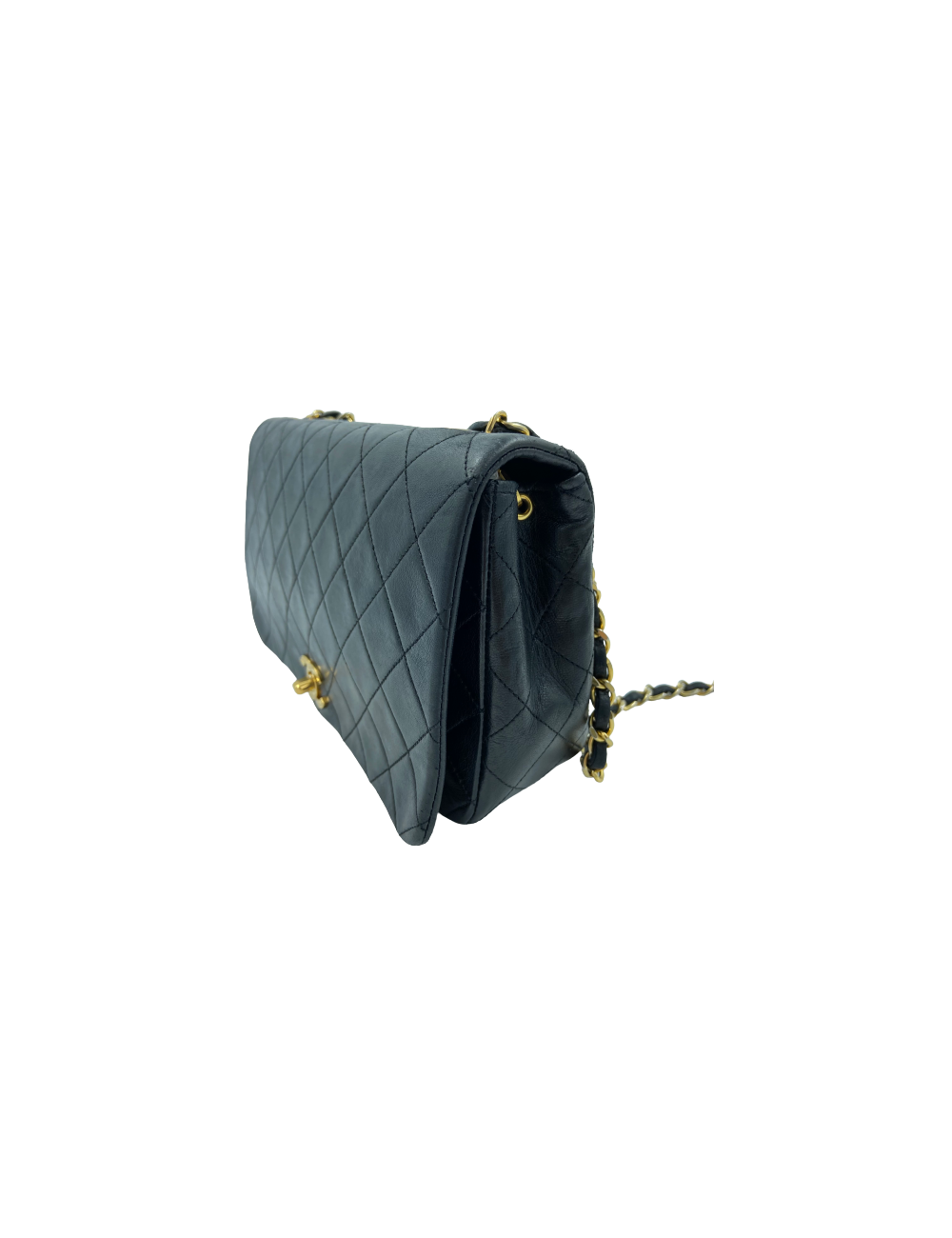 Sac CHANEL matelasse noir Vintage