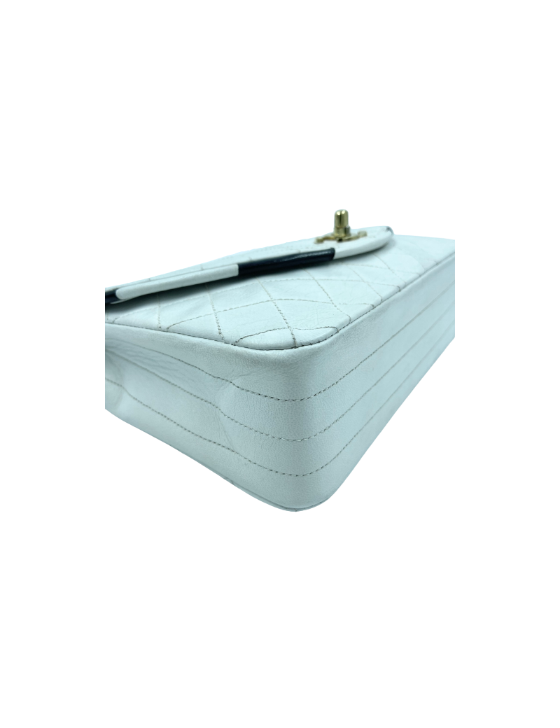 Sac à main CHANEL blanc Vintage