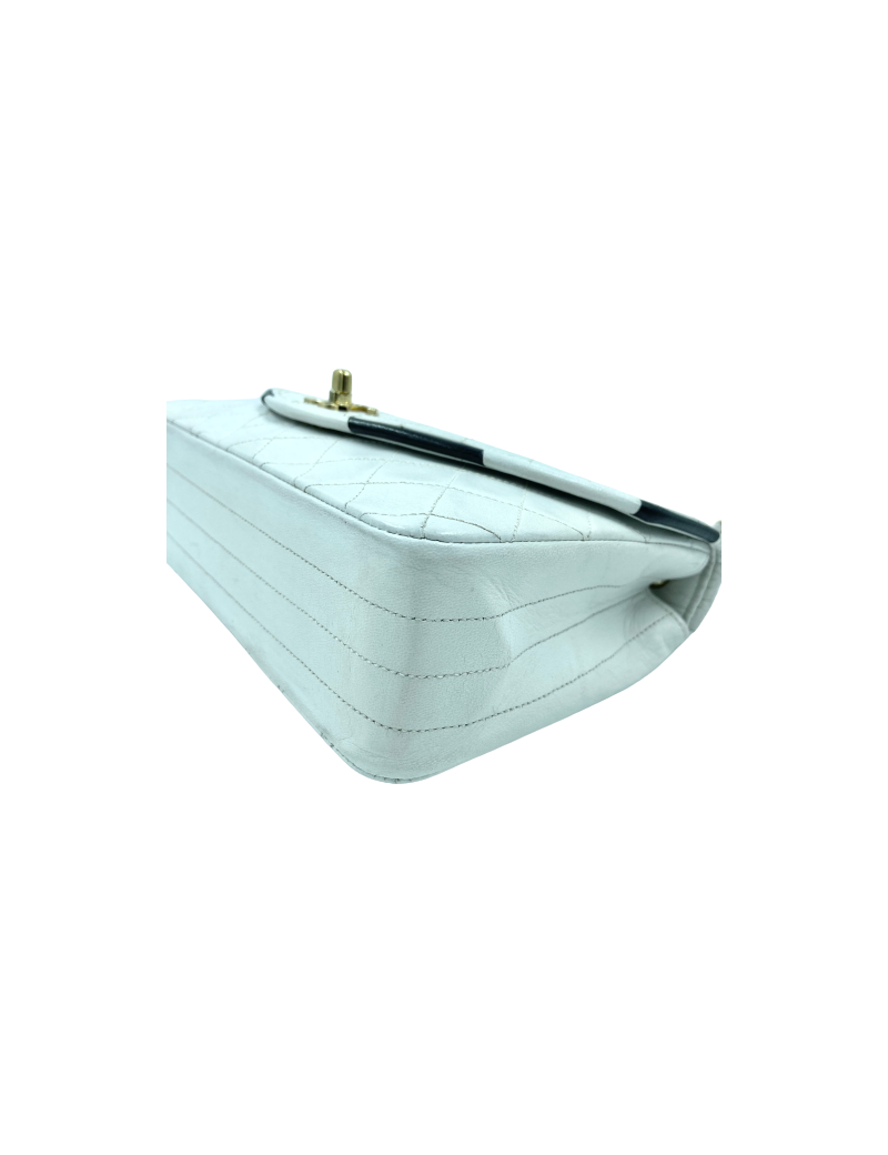 Sac à main CHANEL blanc Vintage