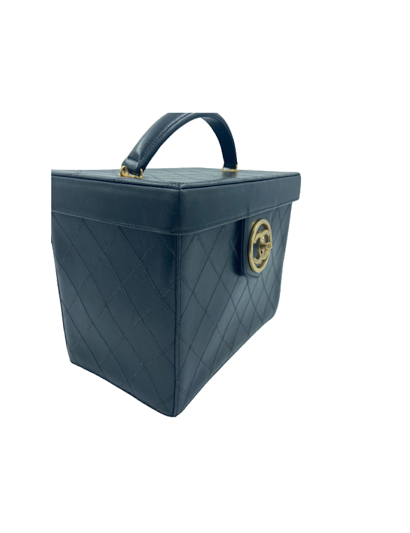 Vanity Case CHANEL vintage noir