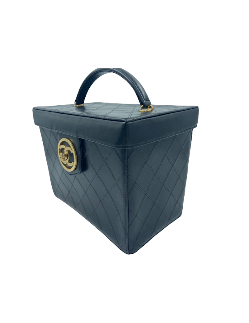 Vanity Case CHANEL vintage noir