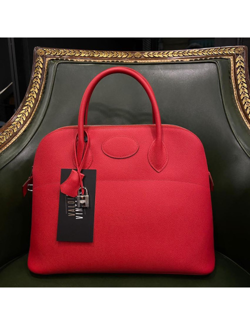 Sac Bolide HERMES epsom rouge
