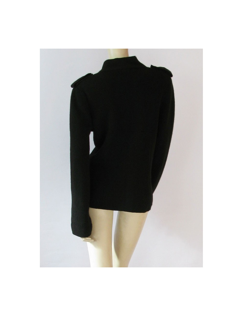 Gilet CHANEL  col chemise