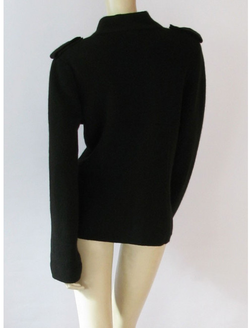 Gilet CHANEL  col chemise