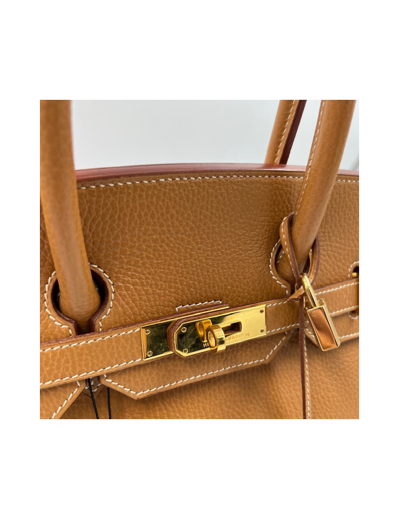 Birkin 35 Vache Ardennes Gold