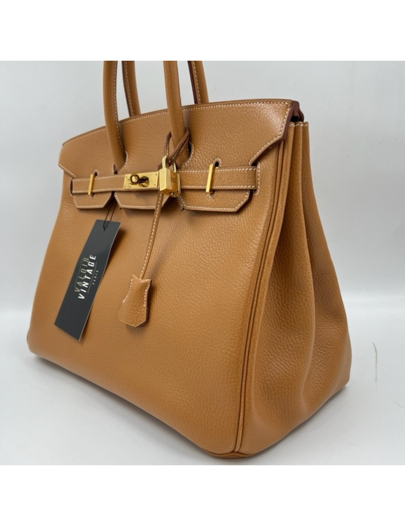 Birkin 35 Vache Ardennes Gold