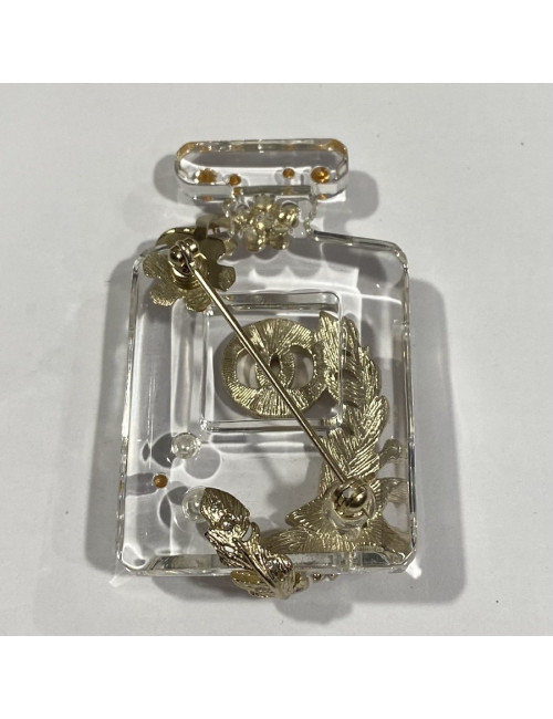 Broche bouteille de parfum CHANEL 