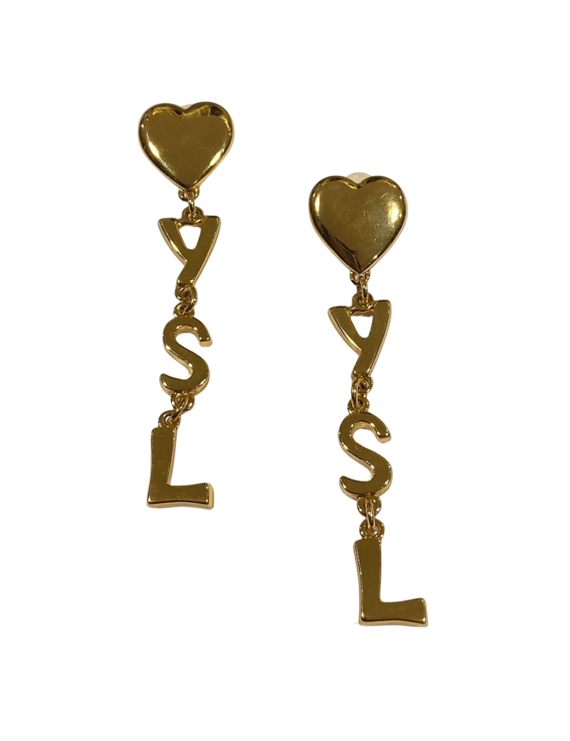 Clips YVES SAINT LAURENT YSL pendants