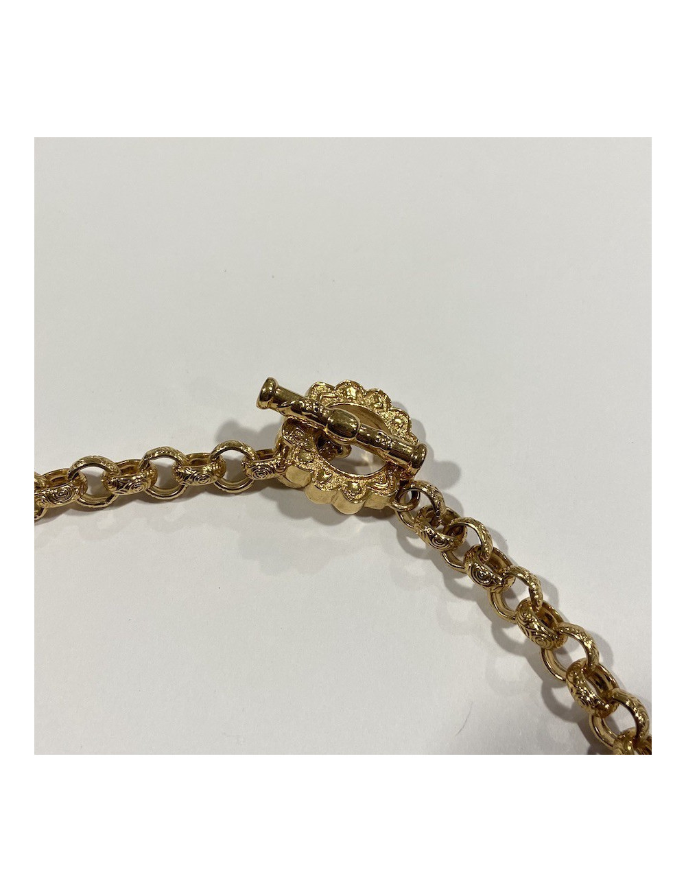 Collier vintage bobines de fils