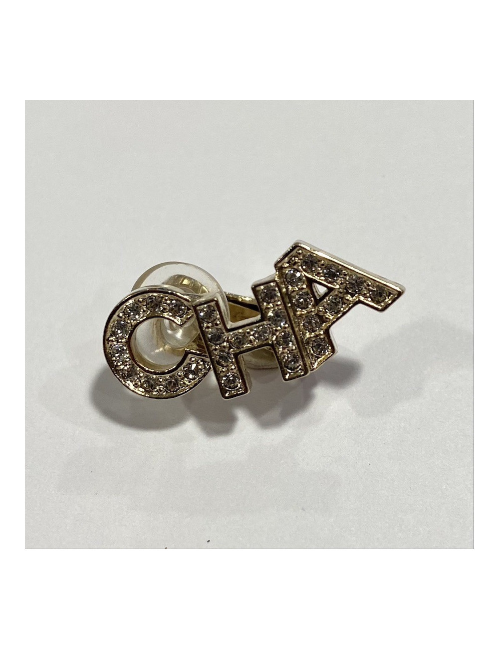 Clips CHANEL CHA NEL strass