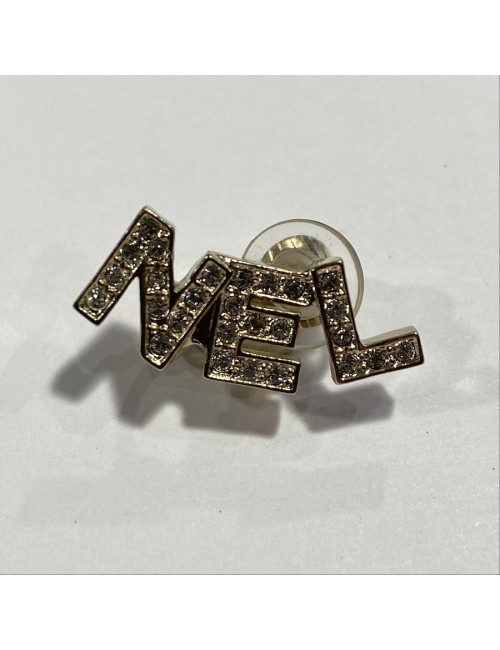 Clips CHANEL CHA NEL strass