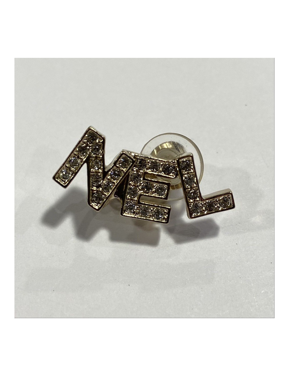 Clips CHANEL CHA NEL strass