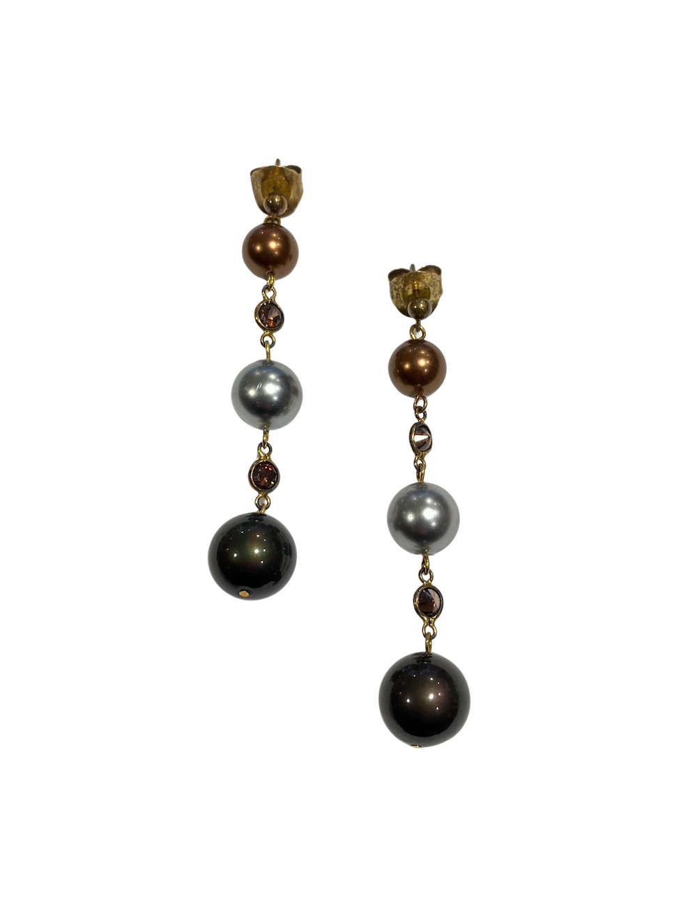 Clous d'oreille pendants