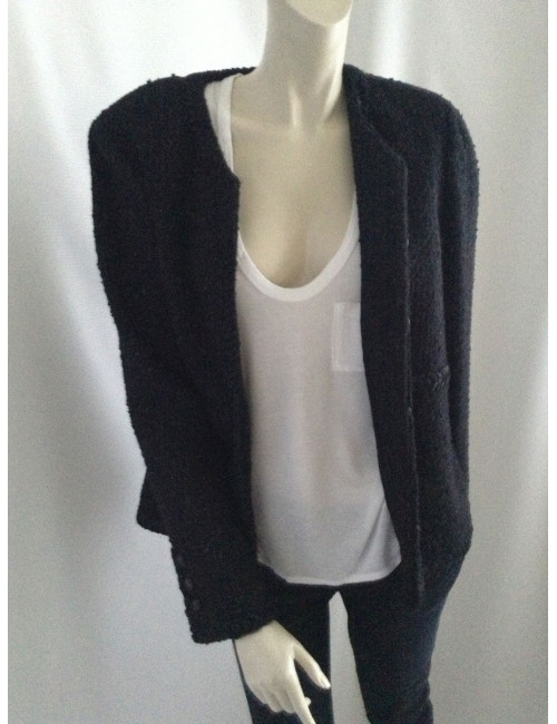Veste CHANEL noire t 46