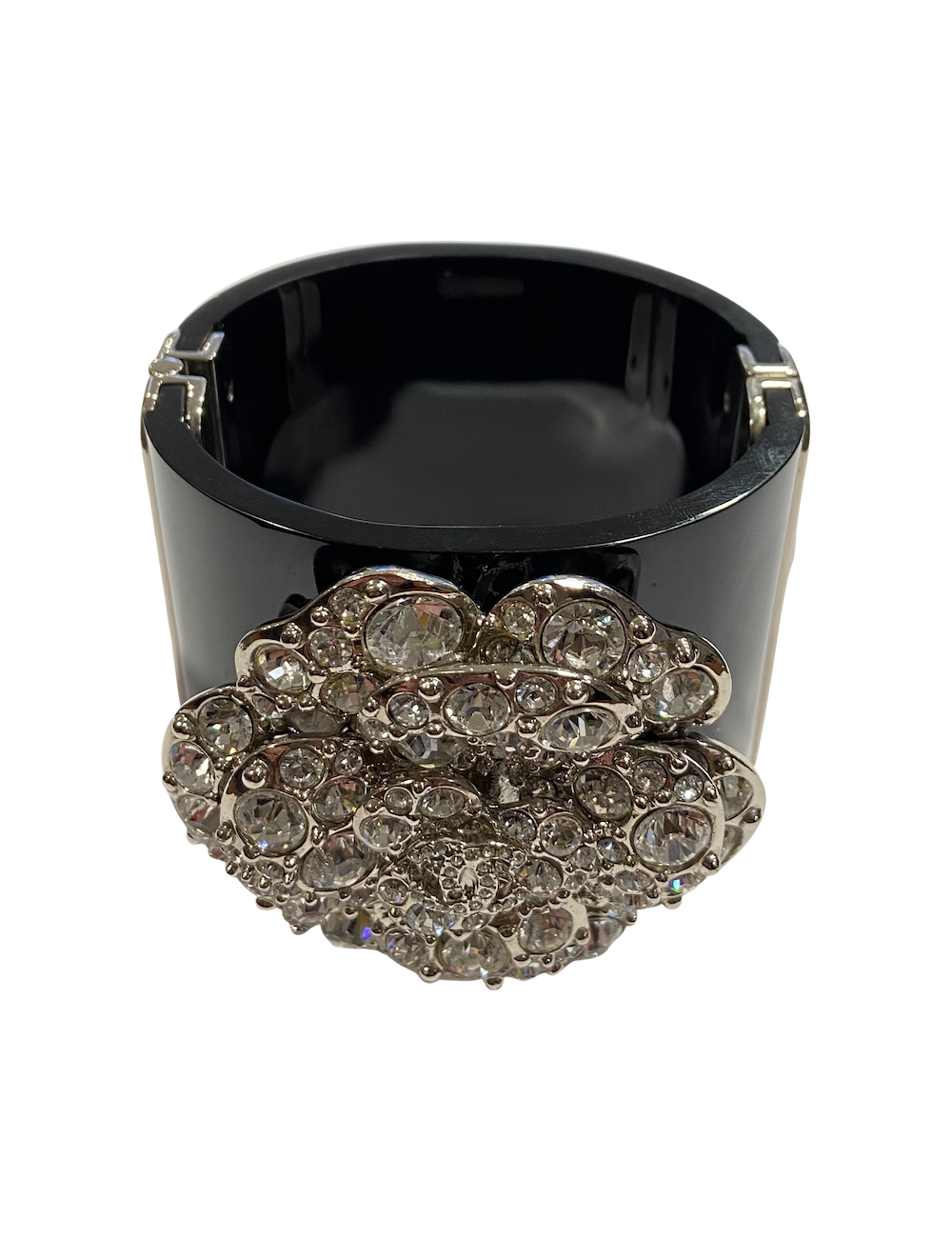 Manchette CHANEL camélia brillants