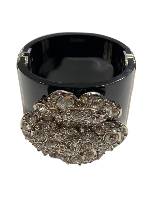 Manchette CHANEL camélia brillants
