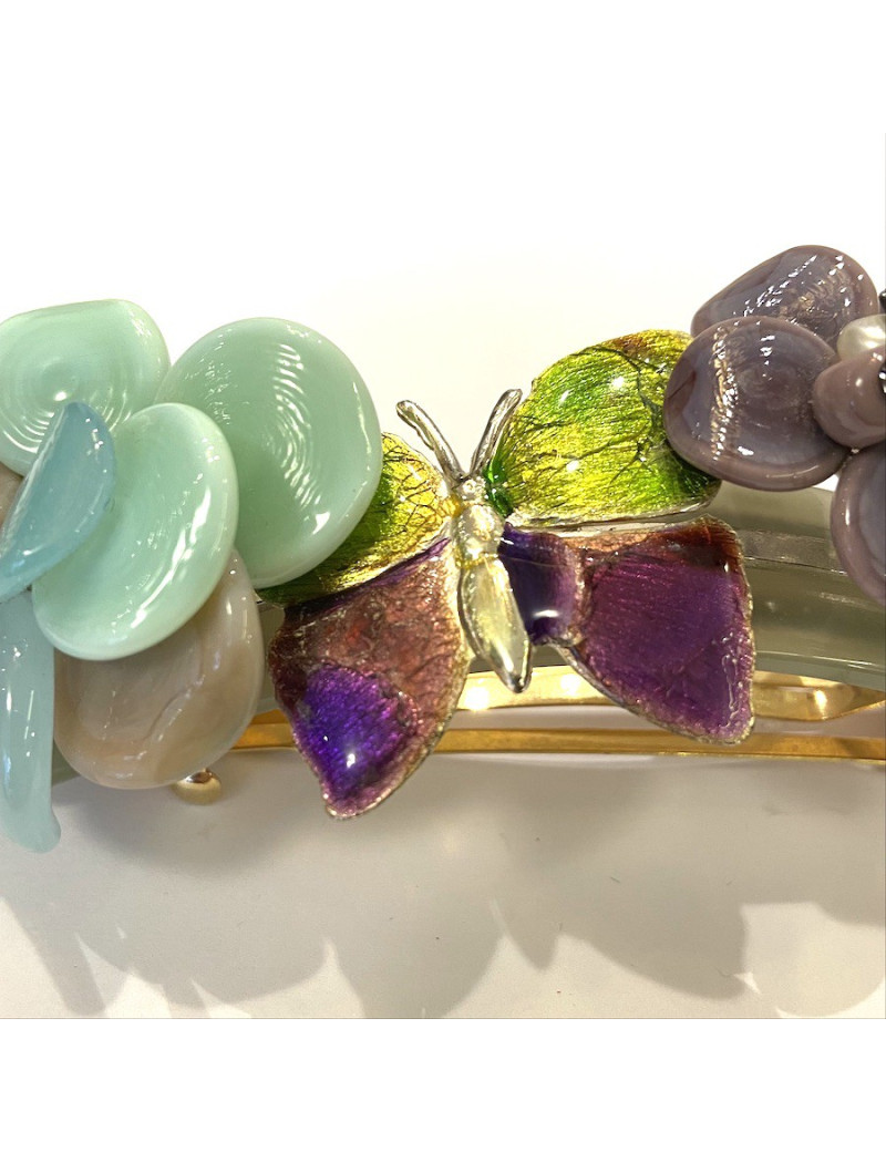 MARGUERITE DE VALOIS molten glass head jewel