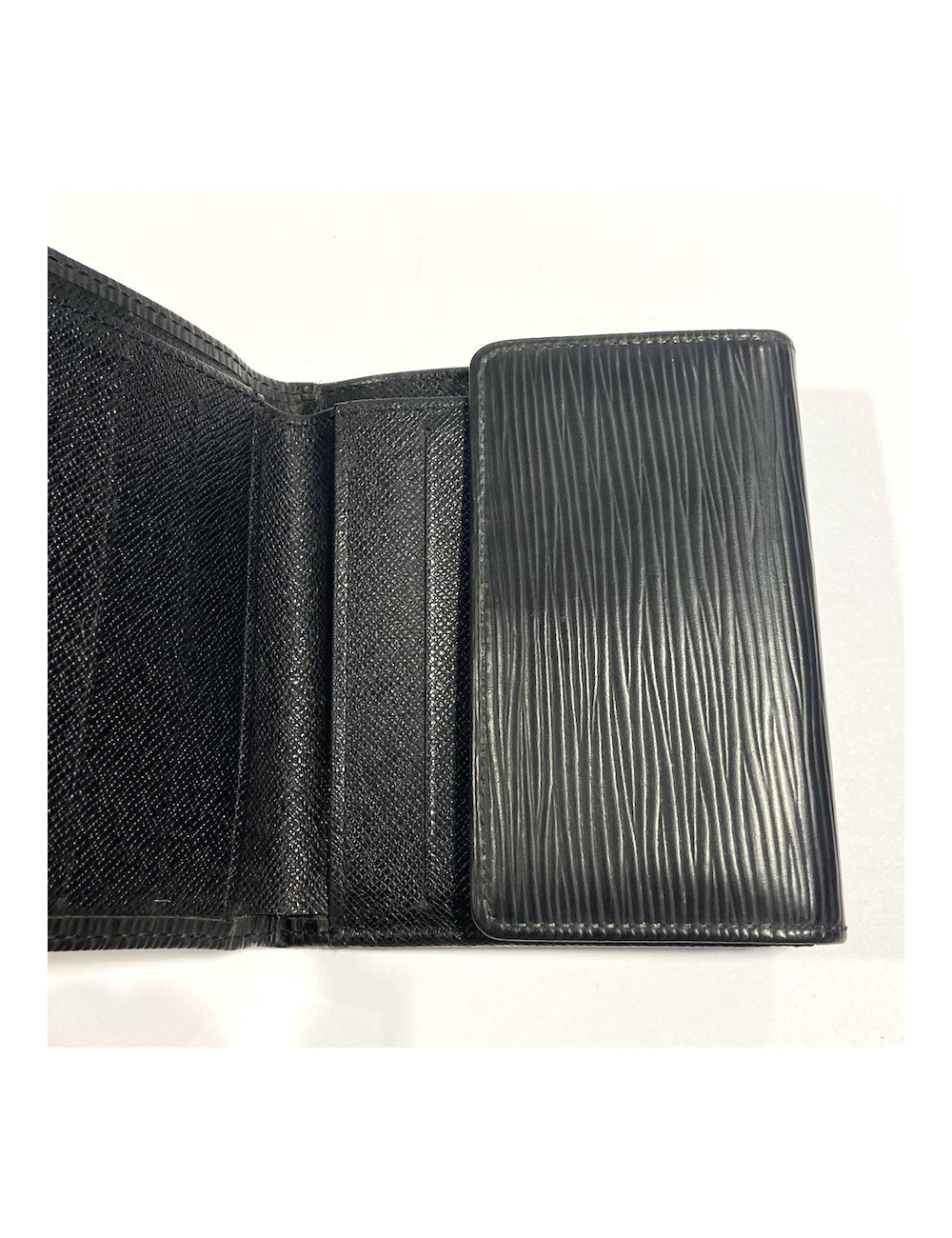 Porte monnaie LOUIS VUITTON cuir épi 