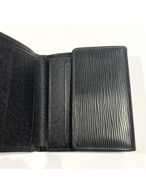Porte monnaie LOUIS VUITTON cuir épi 