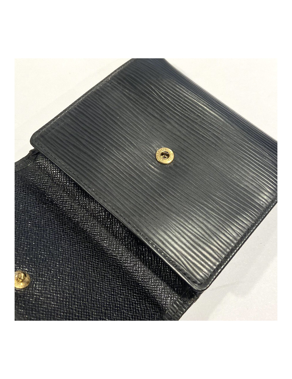 Porte monnaie LOUIS VUITTON cuir épi 